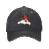 Flag Map of Salzburg Baseball Cap for Men Women Vintage Trucker Hat Golf Hats Dad Hat Black view 1