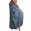Beach Pants for Women 2024 Vacation Women's Loose Baggy Hippie Boho Yoga Pants Bohemian Beach Harem Trousers Jumpsuit Bohemian Clothes for Women 2024 Hippie Palazzo Pants Boho Joggers view 2