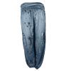 Beach Pants for Women 2024 Vacation Women's Loose Baggy Hippie Boho Yoga Pants Bohemian Beach Harem Trousers Jumpsuit Bohemian Clothes for Women 2024 Hippie Palazzo Pants Boho Joggers view 3