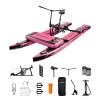 OTELETE Water Bikes 2.0 Inflatable Water Bikes for Lake Inflatable Floating Water Bicycle Enjoy Fun Water Sports(Pink Black+Mat) view 1