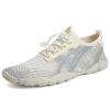 WateLves Water Shoes Mens Womens Beach Swim Shoes Quick-Dry Aqua Socks Pool Shoes for Surf Yoga Water Aerobics (C/Beige, 40) view 1