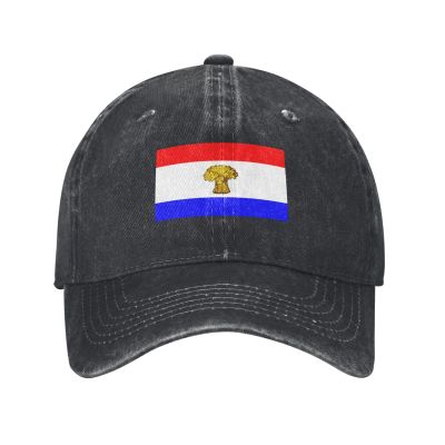 Flag of Sussex County, Delaware Baseball Cap for Men Women Vintage Trucker Hat Golf Hats Dad Hat Black