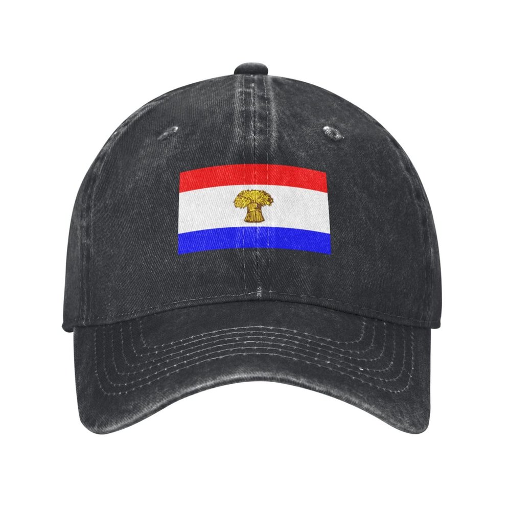 Flag of Sussex County, Delaware Baseball Cap for Men Women Vintage Trucker Hat Golf Hats Dad Hat Black