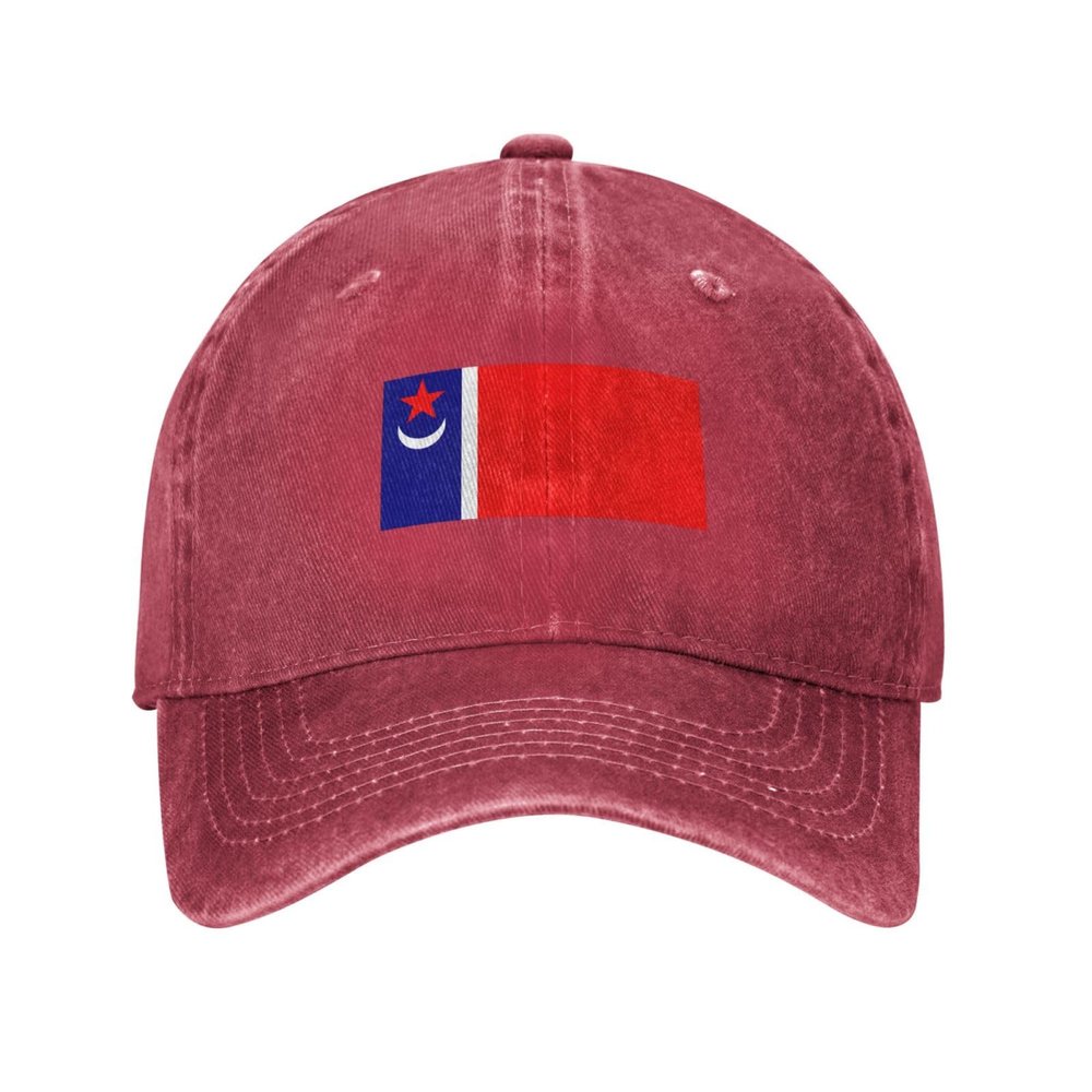 Flag of Tatarstan 1991 Proposal Baseball Cap for Men Women Vintage Trucker Hat Golf Hats Dad Hat Red