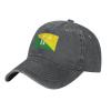 Bandera de la Provincia de Bocas del Toro Baseball Cap for Men Women Vintage Trucker Hat Golf Hats Dad Hat Deep Heather view 2