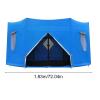 Busaiu Trampoline Canopy, Trampoline Sunshade Tent, Sunproof Top Cover Tent, Trampoline Accessories, for 6 Straight Pole Round Trampoline(6FT), Blue view 2