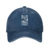 Oust Another Beer Drinker with A Fishing Problem Baseball Cap for Men Women Vintage Trucker Hat Golf Hats Dad Hat Navy Blue view 1