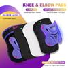 2PM SPORTS Pink S Inline Skates & Purple S Protective Gear Set view 3