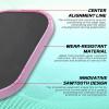 AMA SPORT Pickleball Paddle Edge Guard Tape 3 Pack Protection Tapes 23mm Width Paddle Edge Cover Perfectly Fits Curved Without Wrinkling (Pink) view 3