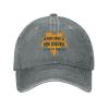 Autumn Shows Us How Beautiful It Is to Let Things Go Baseball Cap for Men Women Vintage Trucker Hat Golf Hats Dad Hat Gray view 1