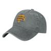 Autumn Shows Us How Beautiful It Is to Let Things Go Baseball Cap for Men Women Vintage Trucker Hat Golf Hats Dad Hat Gray view 2