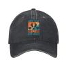Soon to Be Daddy Est 2023 Baseball Cap for Men Women Vintage Trucker Hat Golf Hats Dad Hat Black view 1