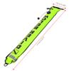 Sunicon Surface Marker Buoy, 6FT High Visibility Inflatable Scuba Diving SMB Surface Signal Marker Buoy with Reflective Strip Accessory for Underwater Diving Snorkeling (Fluorescent Yellow) view 2