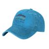 Autumn Embraces Change, Even As She Is Falling to Pieces Baseball Cap for Men Women Vintage Trucker Hat Golf Hats Dad Hat Blue view 2