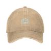 Vintage Clothing Stamp Prints Baseball Cap for Men Women Vintage Trucker Hat Golf Hats Dad Hat Natural view 1