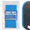 AMA SPORT Pickleball Paddle Edge Guard Tape 3 Pack Edge Protection Tapes 26mm Width Paddle Edge Cover Perfectly Fits Curved Edge Without Wrinkling (Blue) view 1