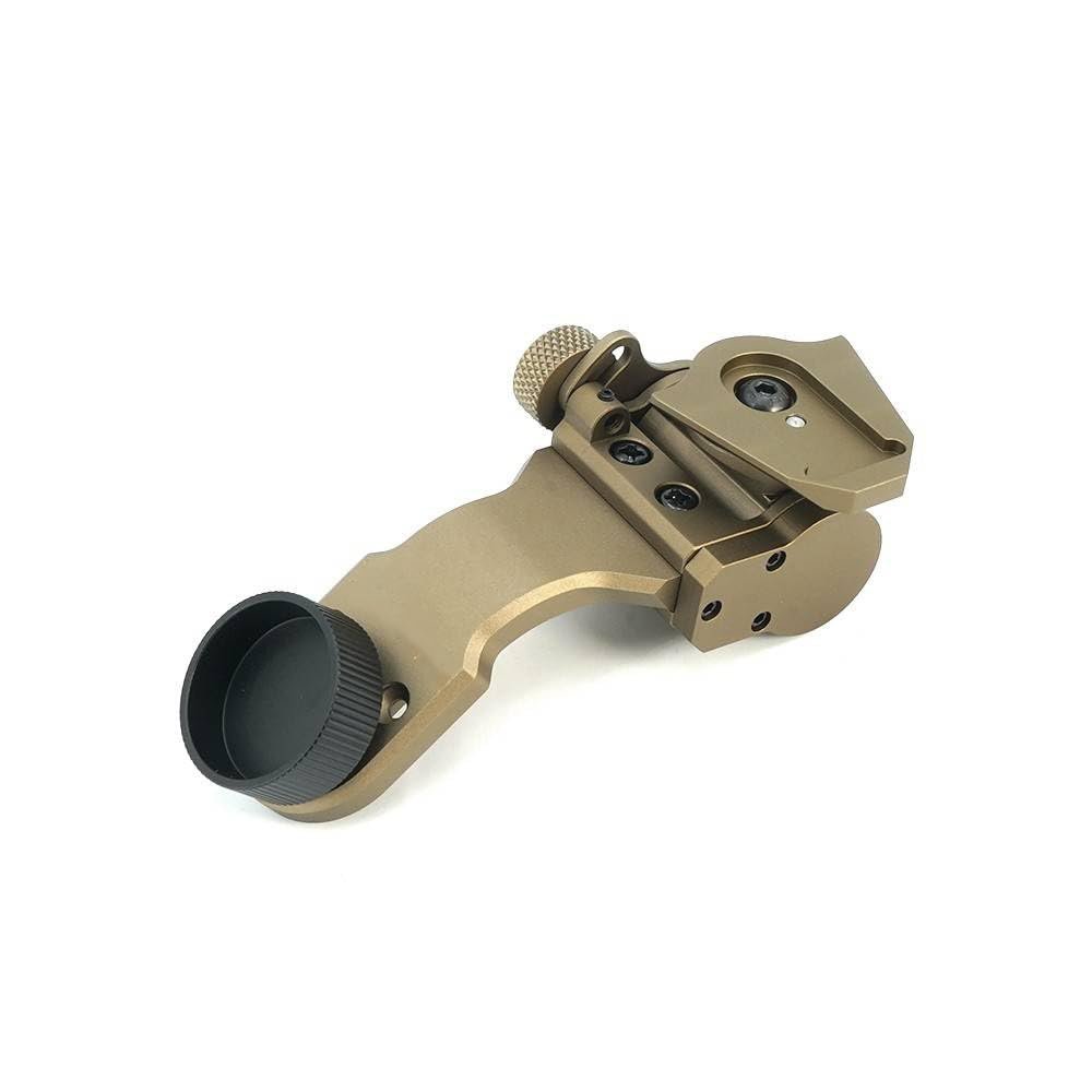 Tactical PVS-14 Arm with Dovetail Interface J-Arm Night Vision Goggles NVG Mount, Tan