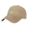 Gan T Touch This Plant Manager Baseball Cap for Men Women Vintage Trucker Hat Golf Hats Dad Hat Natural view 2