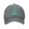 My Best Buddy Let S Go Fishing and Drinking Baseball Cap for Men Women Vintage Trucker Hat Golf Hats Dad Hat Gray view 1