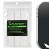 AMA SPORT Pickleball Paddle Edge Guard Tape 3 Pack Protection Tapes 20mm Width Paddle Edge Cover Perfectly Fits Curved Without Wrinkling (White) view 1