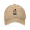 Striped Uniform Prisoners Baseball Cap for Men Women Vintage Trucker Hat Golf Hats Dad Hat Natural view 1