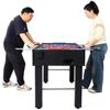 54-Inch Hurricane Foosball Table, for Family Game Rooms with, Light Cherry Finish, Analog Scoring and Free Accessories (Black) view 2