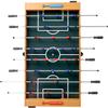 54-Inch Hurricane Foosball Table, for Family Game Rooms with, Light Cherry Finish, Analog Scoring and Free Accessories, Brown view 3