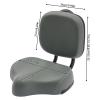 CNCEST Tricycle Seat with Backrest, Extra Wide Tricycle Saddle Seat with Back Support, Comfortable Exercise Tricycle Seat Cushion for Electric Cars, Tricycles, Road Bikes (Gray) view 3