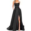Bestgift Bridesmaid Dresses Long Long Skinny Strapless Bridesmaid Evening Gowns Light Purple 3XL view 2