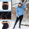 3 Pack Plus Size Fleece Lined Leggings Women -Stretchy X-Large-4X Warm Winter Yoga Pants Thermal Leggings view 2