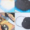 6 Sets Fake Beard Mustaches Self Adhesive Novelty False Beard Whisker Stickers Christmas Masquerade Party Accessories for Costume Halloween Festival Cosplay Facial Supplies Black view 4
