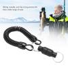 Yuecoom Magnet Clip, Super Strong Magnetic Net Release Magnetic Keychain with Retractable Coiled Lanyard Carabiner Clip Holder for Fly Fishing Gears Combo Kit view 3