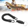 Yuecoom Magnet Clip, Super Strong Magnetic Net Release Magnetic Keychain with Retractable Coiled Lanyard Carabiner Clip Holder for Fly Fishing Gears Combo Kit view 4