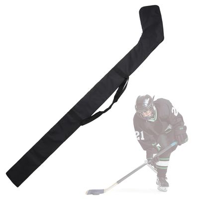 Chewtoyo Bag for Hockey Stick, Two Shoulder Straps Ice Field Hockey Storage Bag, Kids Adult Hockey Stick Accessories Travel Carrying Bag, 57 X 13 Inches, black