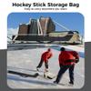 Chewtoyo Bag for Hockey Stick, Two Shoulder Straps Ice Field Hockey Storage Bag, Kids Adult Hockey Stick Accessories Travel Carrying Bag, 57 X 13 Inches, black view 4