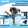 4 Stroke 6HP Heavy Duty Outboard Engine Marine Engine, Fishing Boat Engine with Air Cooling System. view 4