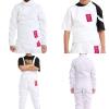 DJJYCTNM 350N Fencing Sport Uniform Suit - Unisex Pants Jacket Vest Set for Foil Epee Saber - Right Hand(46#) view 3