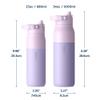 LARQ Bottle Swig Top 34oz - Insulated Reusable Stainless Steel Water Bottle With Built-In Silicone Handle | BPA Free | For Sports, Gym, and Travel, Luberon Lavender view 2
