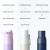 LARQ Bottle Swig Top 34oz - Insulated Reusable Stainless Steel Water Bottle With Built-In Silicone Handle | BPA Free | For Sports, Gym, and Travel, Luberon Lavender view 4