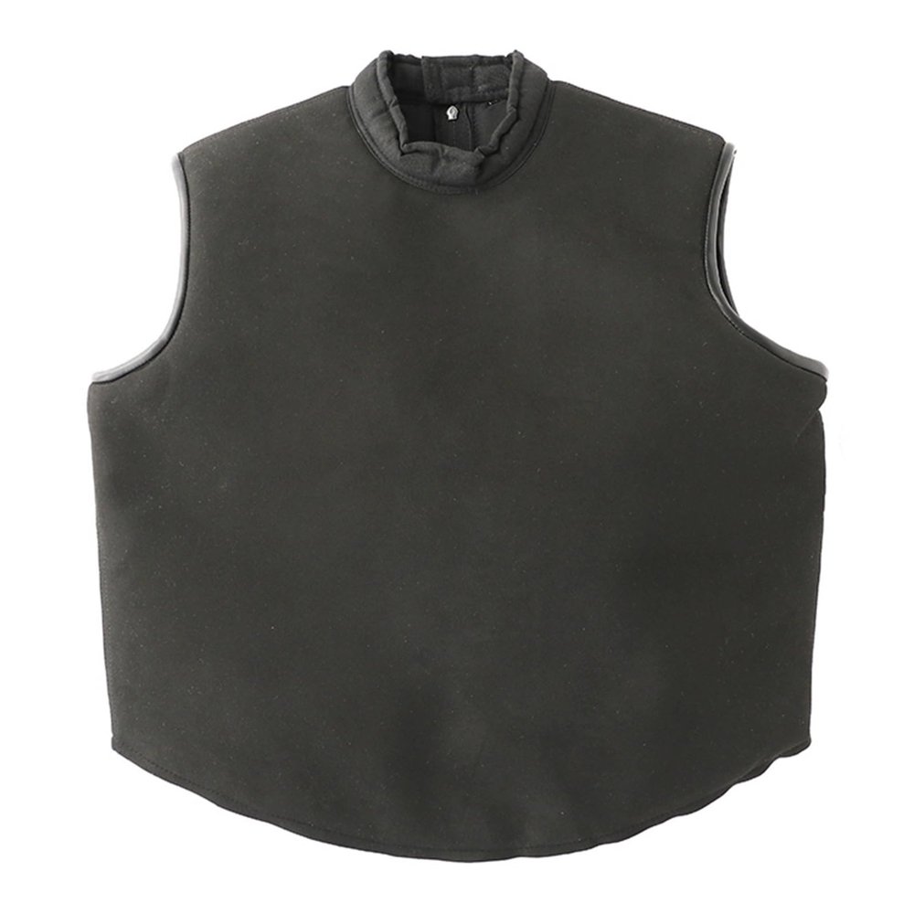 DJJYCTNM Black Fencing Coaching Clothes Sleeveless Canvas Training Clothes Fencing Supplies(Small)