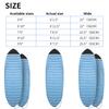 Chuanke Surfboard Sock Cover - Lightweight Stretch Protector for Your Surf Board (Blue, 8'10") view 2