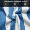 Chuanke Surfboard Sock Cover - Lightweight Stretch Protector for Your Surf Board (Blue, 8'10") view 4
