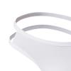 JEsilunmaMY Mens Solid Color Jockstrap Underwear Low Rise Bulge Pouch Cutout Jock Strap Stretch Breathable G-String Underwear (White-5PC,Large) view 4
