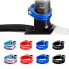 Vdaxvme 31.8mm 34.9mm Mountain Bicycles Seat Post Clamp Cycling Accessories Aluminum Alloy Bicycles Seatposts Clamps 4 Color view 2