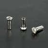 Ldabrye 50Pcs/Pack Bike Road Bicycles Nipple 12G 13G 14G High Strength Black Silver Nipple Bike Cap view 4