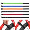 Vdaxvme Nonslip Bike Rack Straps Adjustable Bike Cinchs Straps Bicycles Wheel Stabilizer Straps Cycling Accessories Easy to Use view 3