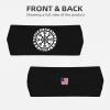 CHENYONAS Vikings Helm of Awe Rune Anti-Sweat Band, Outdoor Sports Headband Moisture Wicking Fitness Elastic Sports Headband Indoor, Black view 2