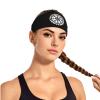 CHENYONAS Vikings Helm of Awe Rune Anti-Sweat Band, Outdoor Sports Headband Moisture Wicking Fitness Elastic Sports Headband Indoor, Black view 3
