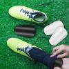 GANAZONO Mini Soccer Shin Guards 2 Pairs 3.74X2.36 Inch Extra Small Protective Leggings Board for Boys Girls Teens Adults Soccer Player Equipment view 4