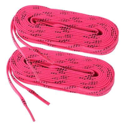COOLHIYA 1pair Wear-Resistant Waxed Hockey Skate Laces for Ice Skating Fashionable Sports Comfortable Roller Skates Sneakers and Athletic Shoes